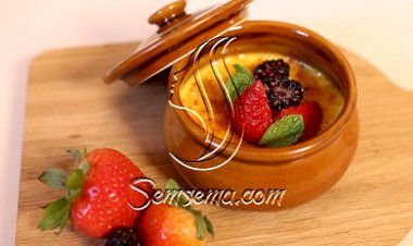 كريم بيرليه على طريقة المطاعم بالفيديو