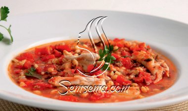 شوربة القمح بالدجاج