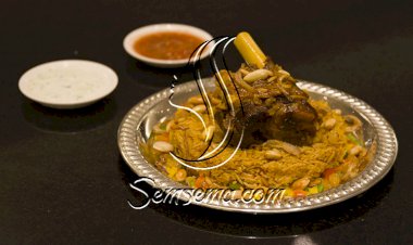 كبسة اللحم على الطريقة السعودية بالفيديو