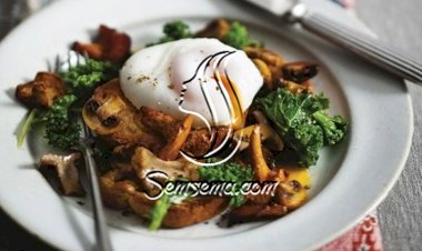 توست بالفطر والبيض للرجيم