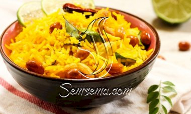 الأرز بالكاري ... سهل وسريع