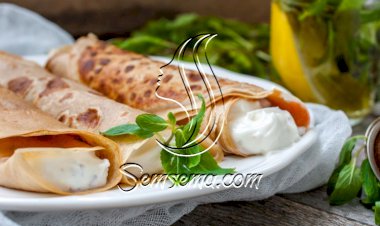 كريب بالجبن للفطور