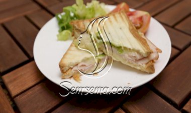 ساندويش تيركي وخس بالفيديو