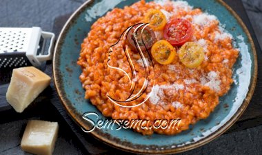 ريزوتو بالطماطم للرجيم