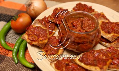 الصلصة الحمراء التركية بالفيديو