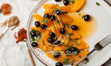 سلطة البرتقال الحارة