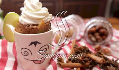 كيكة المايكرويف في دقيقتين بالفيديو