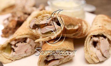 شاورما الدجاج بالفيديو