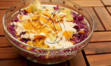 سلطة الناتشوز بالفيديو