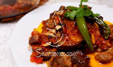 صينية الباذنجان (المسقعة) بالفرن بالفيديو