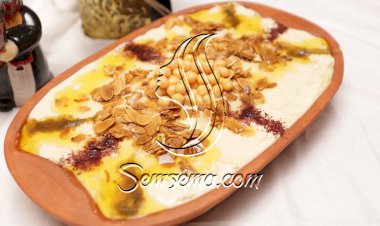 فتة الحمص بالفيديو