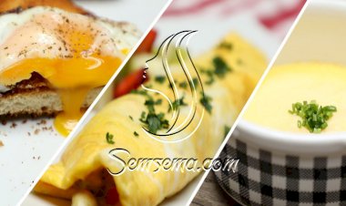 3 وصفات للبيض بالفيديو