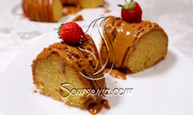 كيكة اللوتس بالفيديو