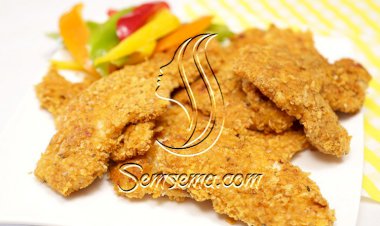 اسكالوب الدجاج الصحي بالفيديو