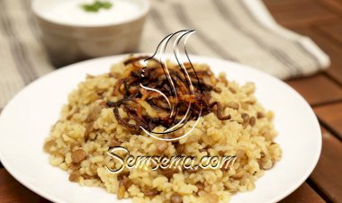 مجدرة البرغل بالفيديو