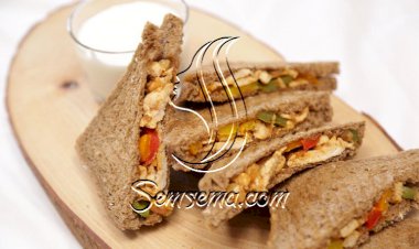 ساندويش الفاهيتا بخبز التوست بالفيديو