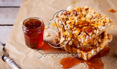 تارت الجوز والعسل