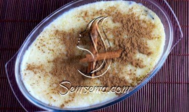 بودينغ القرفة بدون بيض