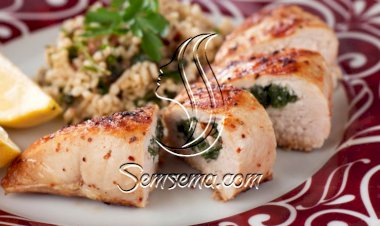 رولات الدجاج المحشي لمرضى السكري