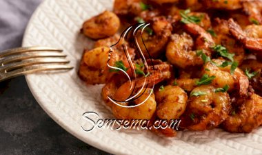 جمبري مشوي بالفرن