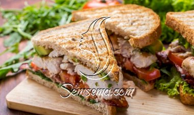 ساندويشات الدجاج بالجرجير للرجيم