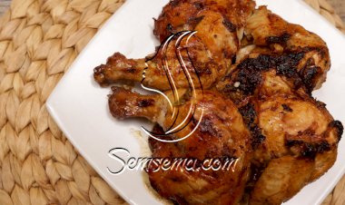 دجاج مشوي بالليمون بالفيديو