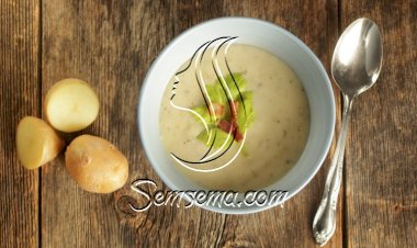 شوربة البطاطس السهلة