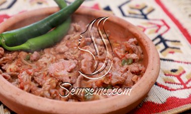 صاجية اللحم بالفيديو