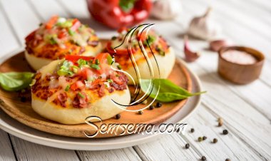 ميني بيتزا بالخضار