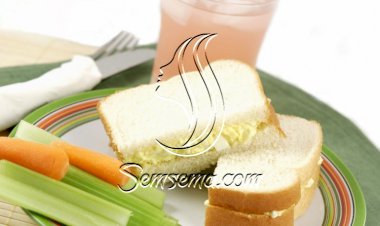 ساندويشات البيض بالمايونيز