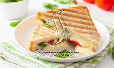 ساندويشات جبن الموزريلا مع صوص المارينارا