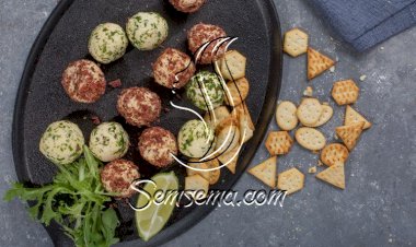 كرات الجبن لمقبلات شهية