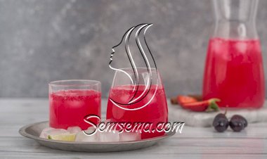 كوكتيل الفراولة والعنب