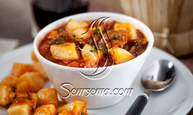 يخنة بطاطس باللحم