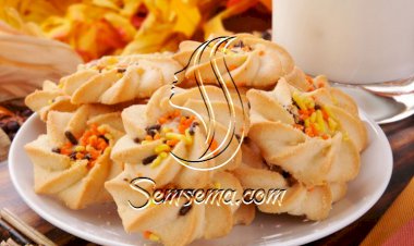 بسكويت النشادر بالبرتقال