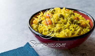 أرز بسمتي بالخضار