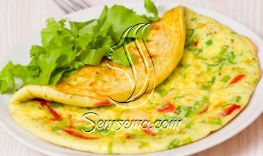 أومليت بالخضار