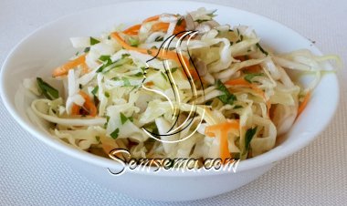 سلطة الملفوف