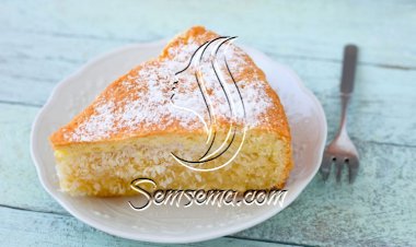 كيك جوز الهند بالزبادي