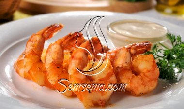 جمبري مشوي بالخلطة