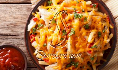 البطاطس المقلية بالجبن