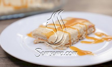 حلى السنيكرز ب 10 دقائق بالفيديو