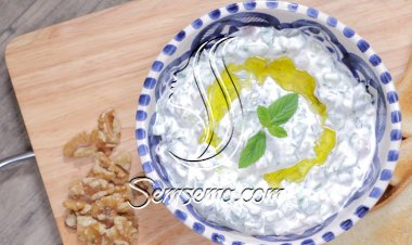 سلطة اللبنة بالفيديو