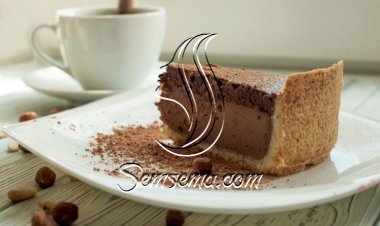 تشيز كيك الشوكولاتة بدون فرن