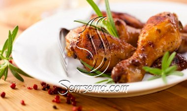 دجاج محمر بالأعشاب للرجيم