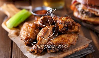 أجنحة الدجاج المشوية بالباربيكيو