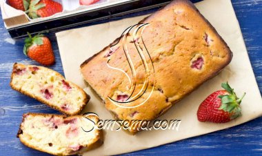 كيك الفراولة الهش