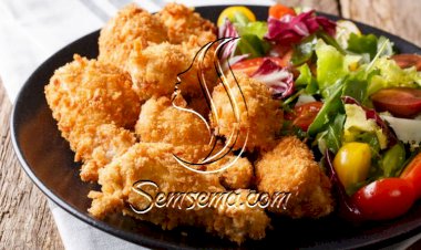 سلطة بوب كورن الدجاج