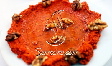 المحمرة بالجوز لمقبلات شهية