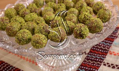 كرات الشعيرية بالتمر بالفيديو